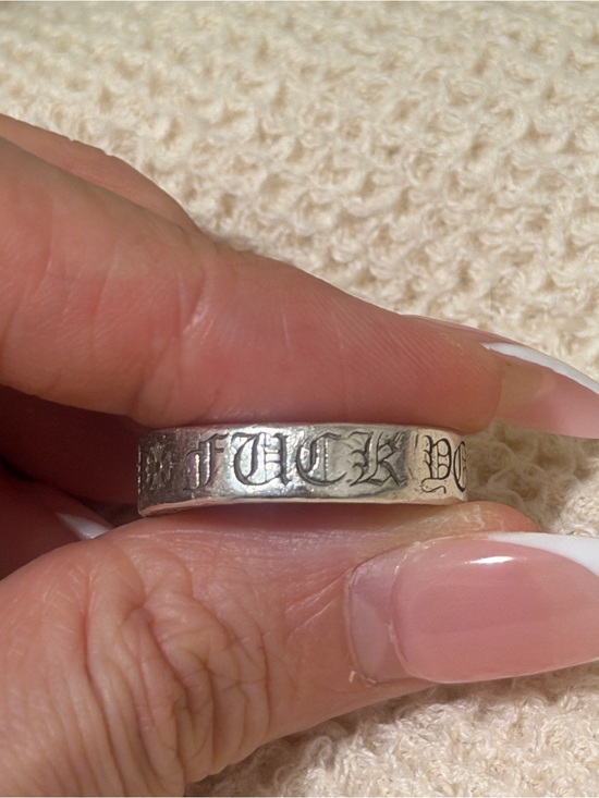 Chrome Hearts Jewelry - Chrome Hearts F**K YOU Ring